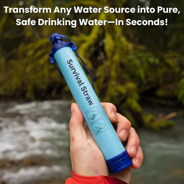 SurvivalStraw™ - Personal Water Filter