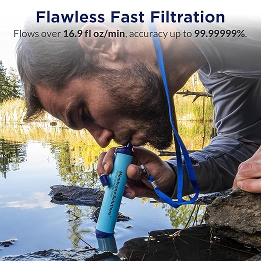 SurvivalStraw™ - Personal Water Filter