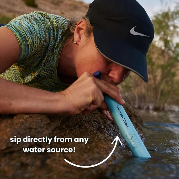 SurvivalStraw™ - Personal Water Filter